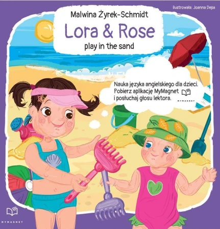 Lora&amp;Rose play in the sand, Malwina Żyrek-Schmidt