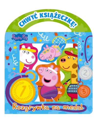 Przejdź do produktu ROZRYWKA NA MEDAL. ŚWINKA PEPPA. CHWYĆ KSIĄŻECZKĘ