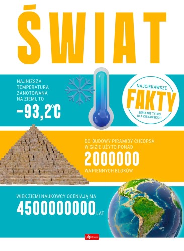 Przejdź do produktu ŚWIAT. NAJCIEKAWSZE FAKTY, OPRACOWANIE ZBIOROWE