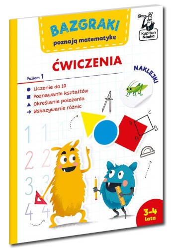 Przejdź do produktu BAZGRAKI POZNAJĄ MATEMATYKĘ. ĆWICZENIA. POZIOM...