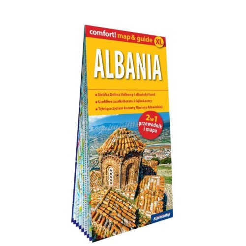Przejdź do produktu ALBANIA MAP&GUIDE XL PL LAMINAT 2023