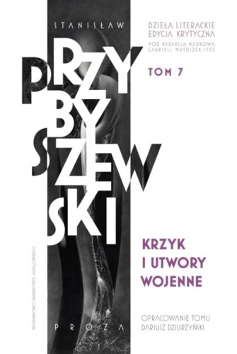 Przejdź do produktu KRZYK I UTWORY WOJENNE. STANISŁAW...