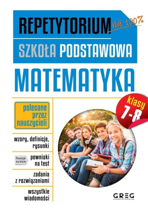 Matematyka repetytorium szkoła podstawowa klasa 7-8