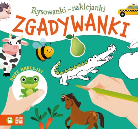 Zgadywanki. Rysowanki-naklejanki