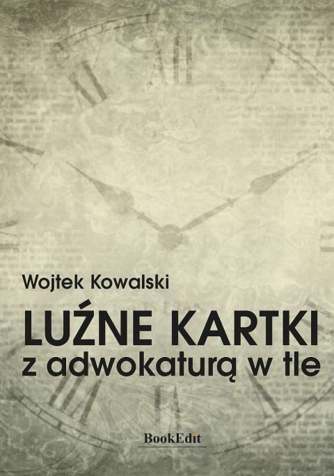 Luźne kartki z adwokaturą w tle