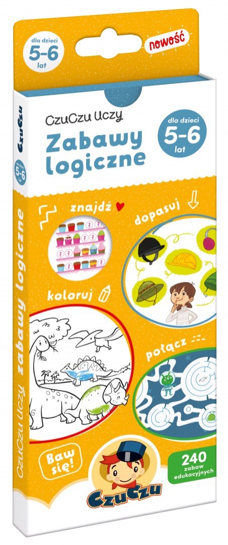 Zabawy logiczne 5-6 lat CzuCzu