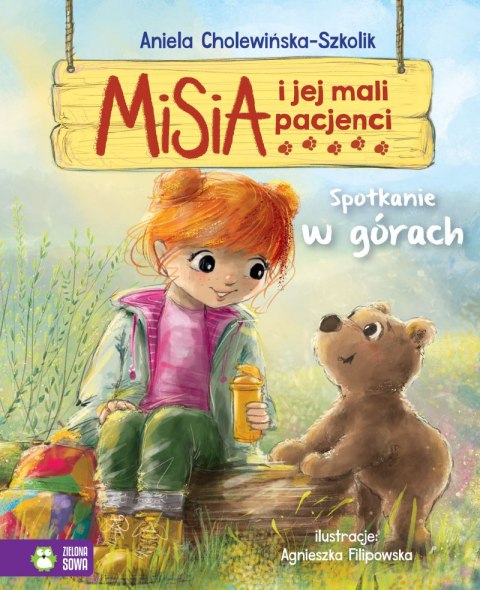 Spotkanie w górach. Misia i jej mali pacjenci