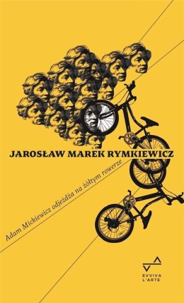 Adam Mickiewicz odjeżdża na żółtym rowerze wyd. 2