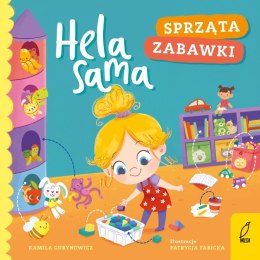 Hela sama. Sprząta zabawki