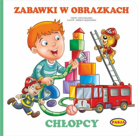 Zabawki w obrazkach chłopcy