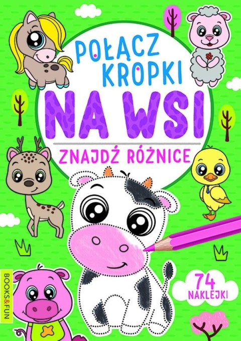 Na wsi. Połącz kropki, znajdź różnicę