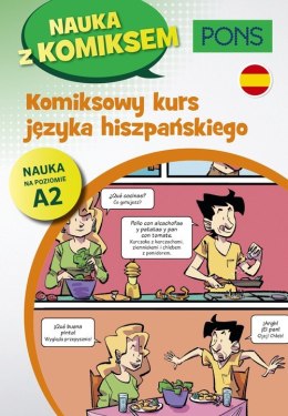 Komiksowy kurs języka hiszpańskiego Poziom A2 wyd.2 PONS