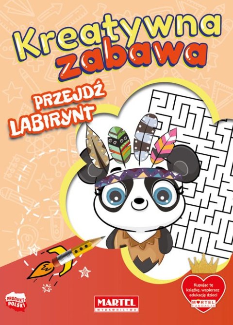 Przejdź labirynt. Kreatywna zabawa