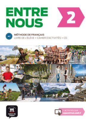 Entre nous 2 podręcznik z ćwiczeniami + CD