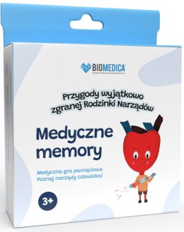 Gra memory Medyczne Przygody wyjątkowo zgranej Rodzinki Narządów