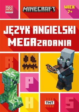 Język angielski. Megazadania 7+. Minecraft