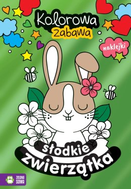 Słodkie zwierzątka. Kolorowa zabawa