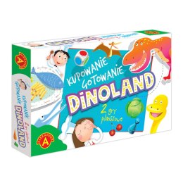 Gra Dinoland kupowanie gotowanie
