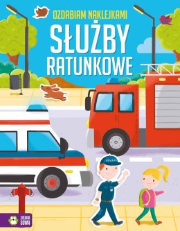 Służby ratunkowe. Ozdabiam naklejkami