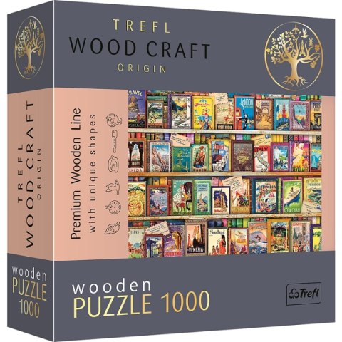 Puzzle 1000 drewniane Przewodniki po świecie 20176