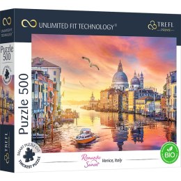 Puzzle 500 UFT Romantic Sunset: Venice Italy 37457