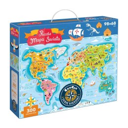 Puzzle 300 Mapa Świata CzuCzu