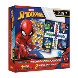 Gra 2w1 Chińczyk Węże i drabiny Spider-Man 02419