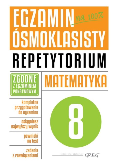 Matematyka. Repetytorium. Egzamin ósmoklasisty