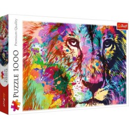 Puzzle 1000 Kolorowy lew 10707