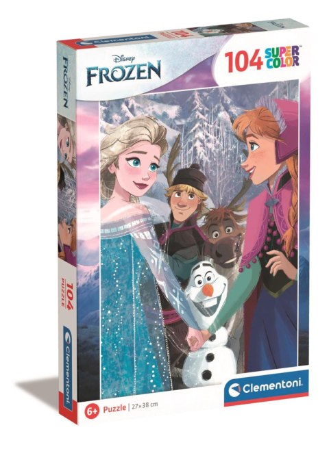 Puzzle 104 super kolor Disney Frozen 25742