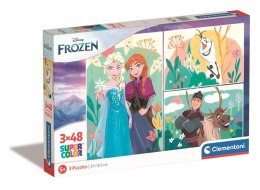 Puzzle 3x48 super kolor Disney Frozen 25284