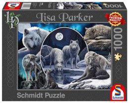 Puzzle 1000 PQ L. PARKER Wspaniałe wilki