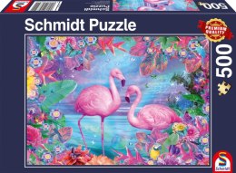 Puzzle 500 PQ Flamingi