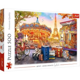 Puzzle 500 Wakacje w Paryżu 37426