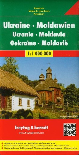 Ukraina mołdawia mapa 1:1 000 000
