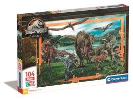 Puzzle 104 maxi super color Jurassic world 23770
