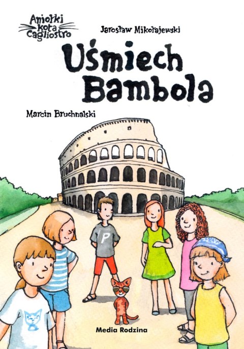 Uśmiech bambola aniołki kota cagliostro