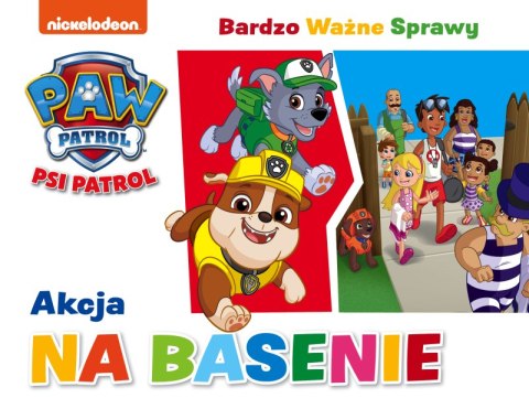 Akcja na basenie. Bardzo Ważne Sprawy. Psi Patrol