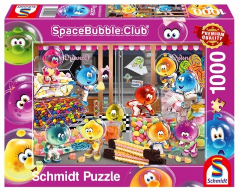 Puzzle 1000 PQ SpaceBubble Club w sklepie ze słodyczami