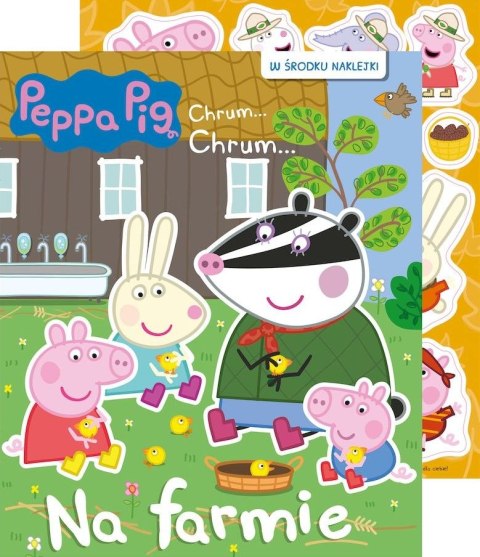 Na farmie. Świnka Peppa. Chrum... chrum. Activity z naklejkami