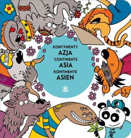 Azja, Asia, Asien. Kontynenty continents kontinente