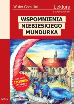 Wspomnienia niebieskiego mundurka. Lektura z opracowaniem wyd. 2