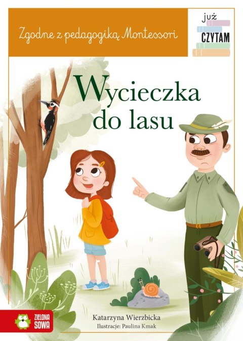 Wycieczka do lasu. Już czytam Montessori