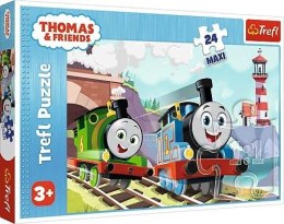 Puzzle 24 maxi Tomek i Percy na torach 14354