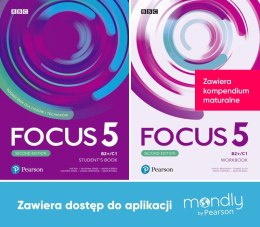 Focus Second Edition 5. Komplet Podręcznik + Zeszyt ćwiczeń + dostęp Mondly