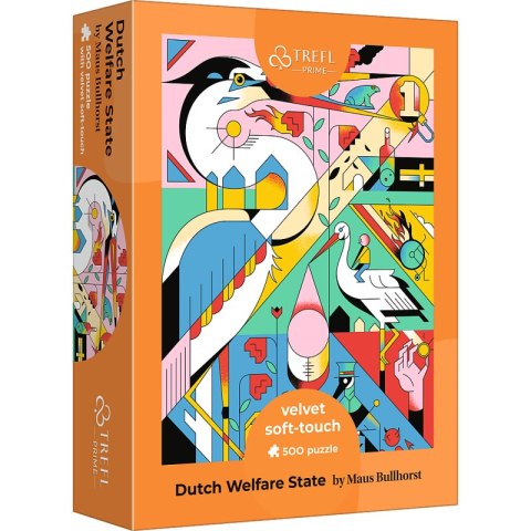 Puzzle 500 Velvet Soft Touch Dutch Welfare State by Maus Bullhorst 37420