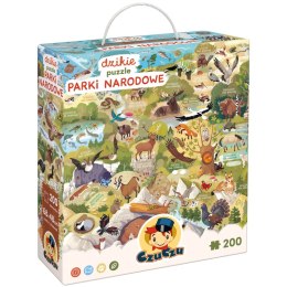 Puzzle 200 Dzikie puzzle Parki narodowe CzuCzu