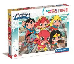 Puzzle 104 maxi super kolor DC Super Friends 25720