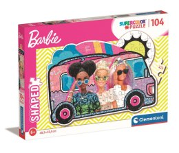 Puzzle 104 shaped Barbie