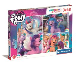 Puzzle 3x48 super kolor My Little Pony 25275